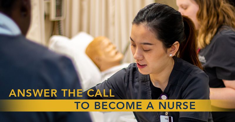 answer the call to become a nurse