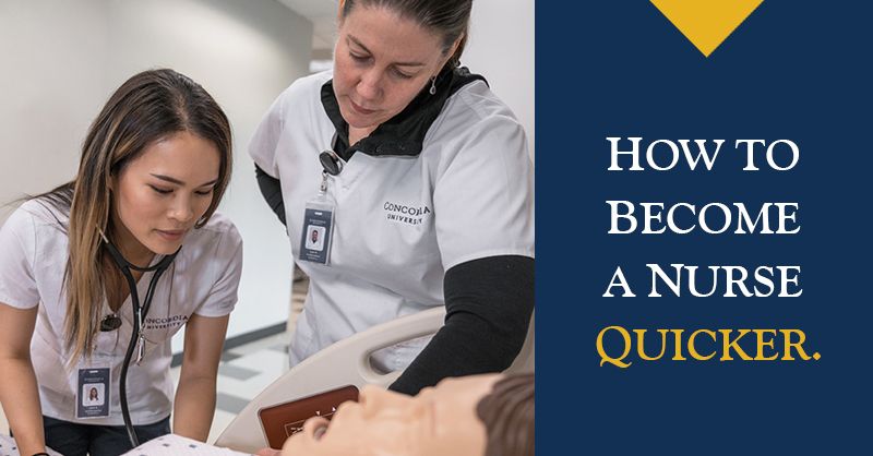How to earn your BSN degree and become a nurse quicker